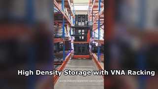 Maximaliseer de magazijnruimte met VNA-palletstellingsystemen met hoge dichtheid