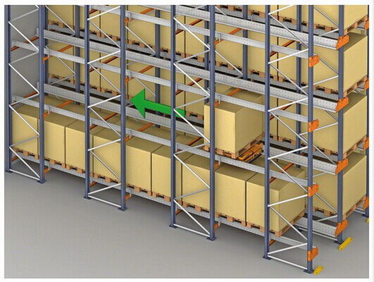 kopen Pallet Shuttle Racking System fabrikant High-Density Warehouse Storage Solutions voor snellere, veiligere en efficiëntere pallet handling online vervaardiging