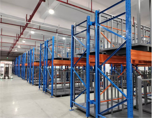 Aanpasbaar stoffenrolopsysteem met vorkheftruck of AGV-operatie voor middelgrote en kleine magazijnruimte