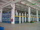 Bevloerings Industriële Mezzanine Vloeren die op twee niveaus 5m Hoogte met Zijraad opschorten