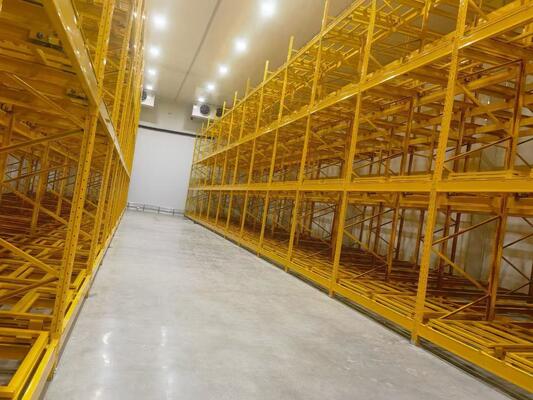 Push-back racking systeem - opslagoplossing met een hoge dichtheid voor snellere doorvoer en beter ruimtegebruik